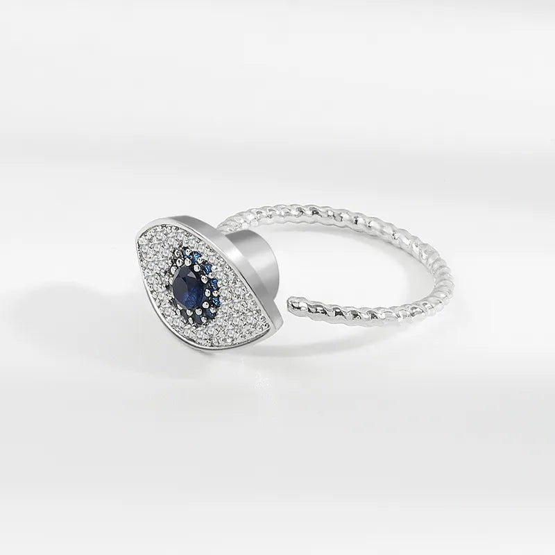 Evil eye Ring (Gold and silver)
