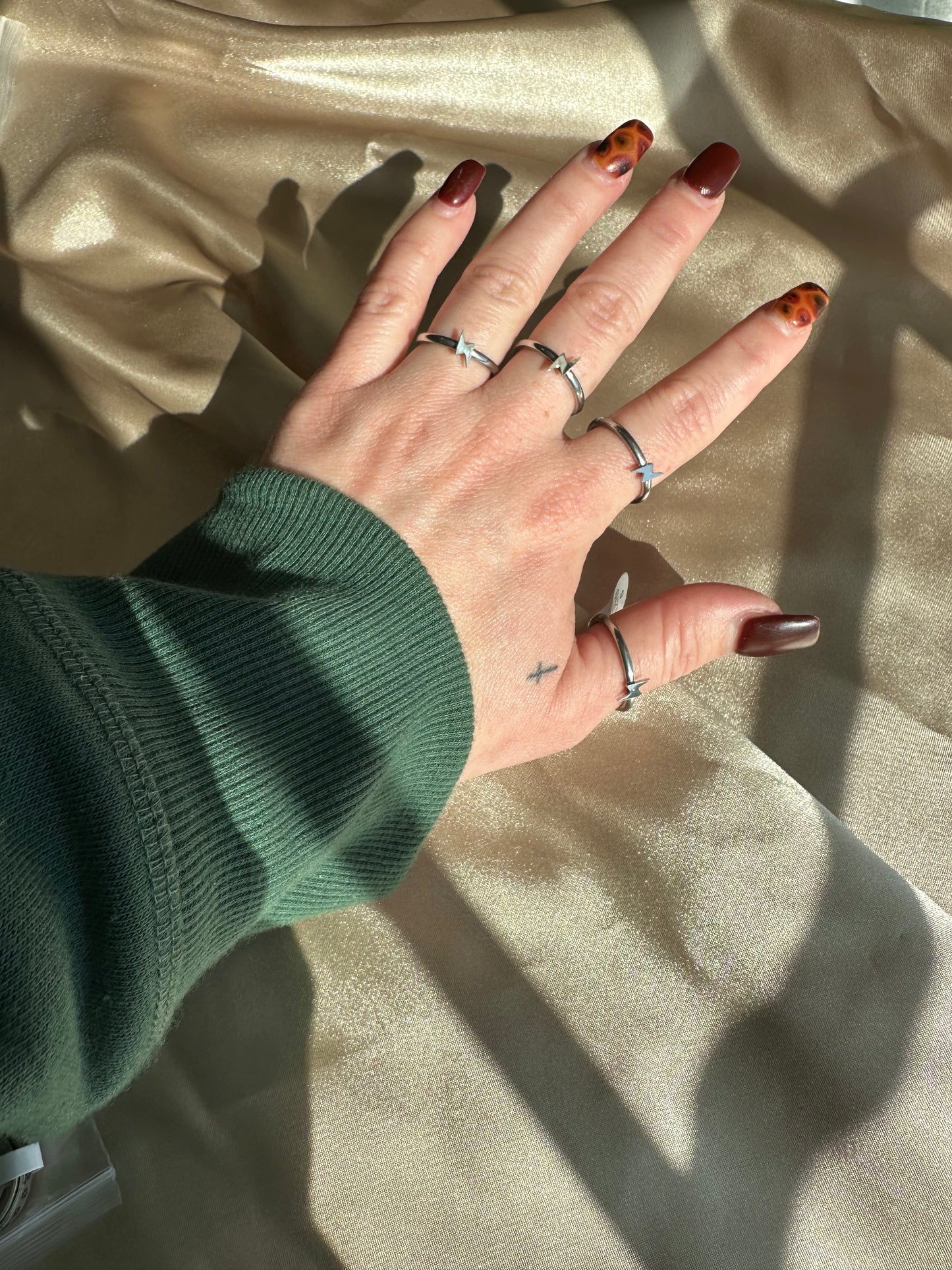 Harry Potter Ring/ Lightning ring / 925 sterling silver