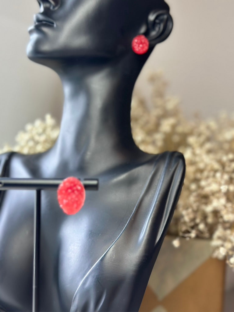 Red studs