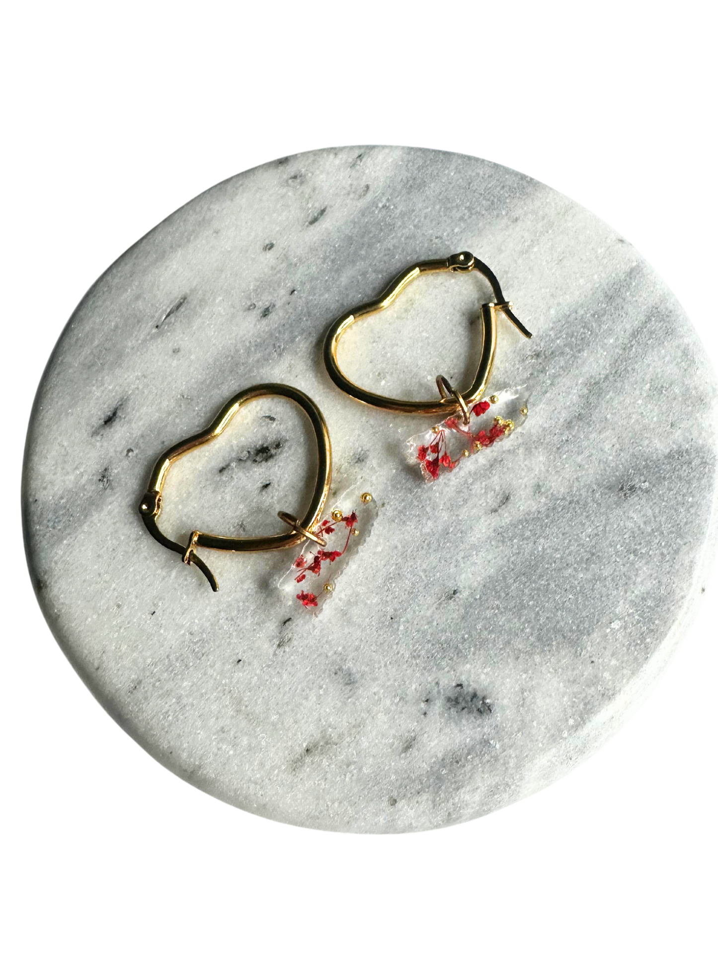 Gold heart Puerto Rico