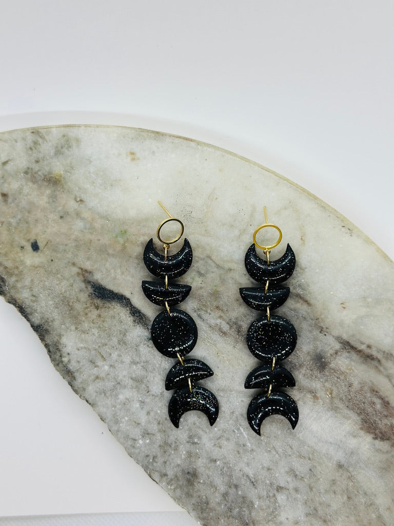 Moon dangle Earrings