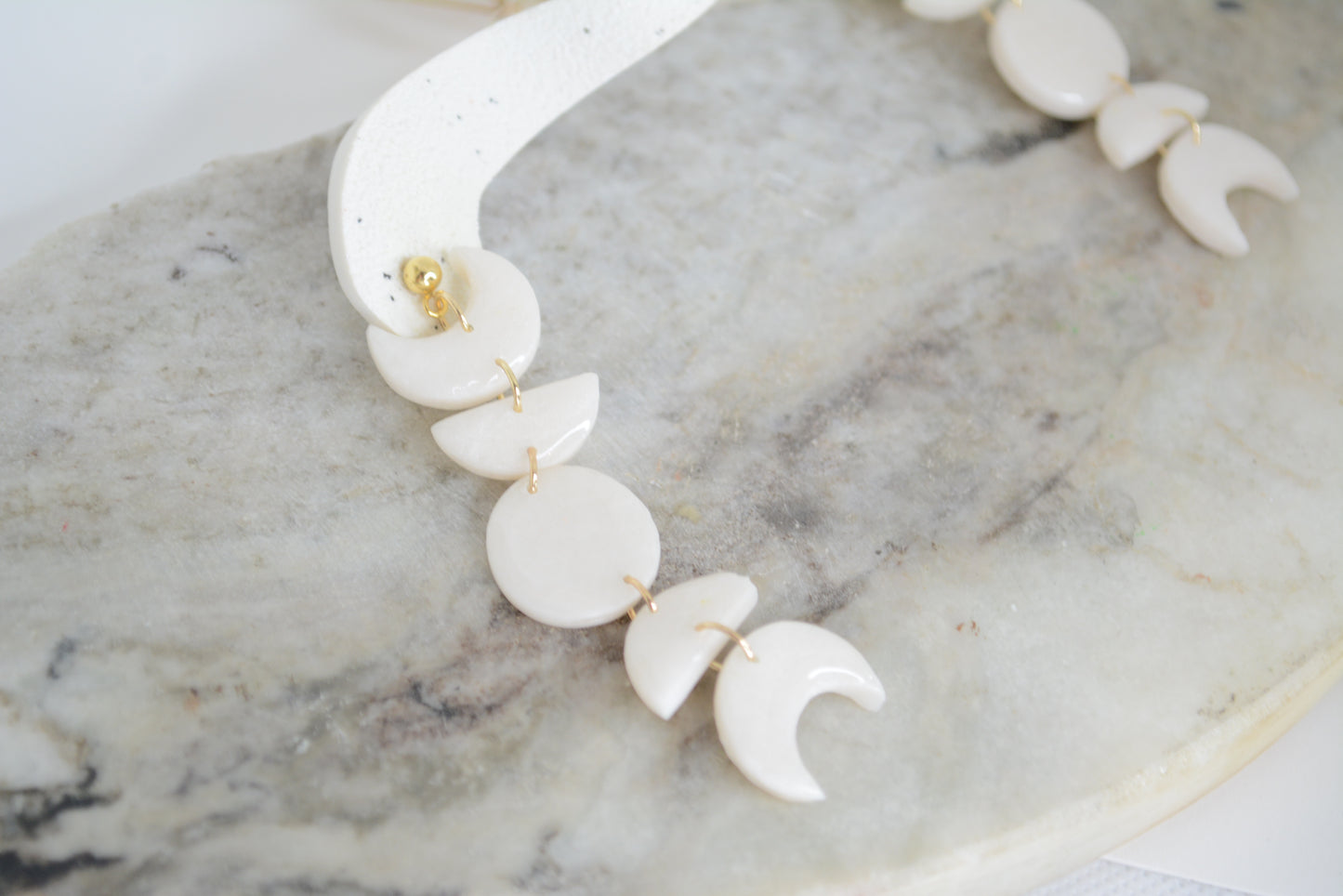 Moon dangle Earrings