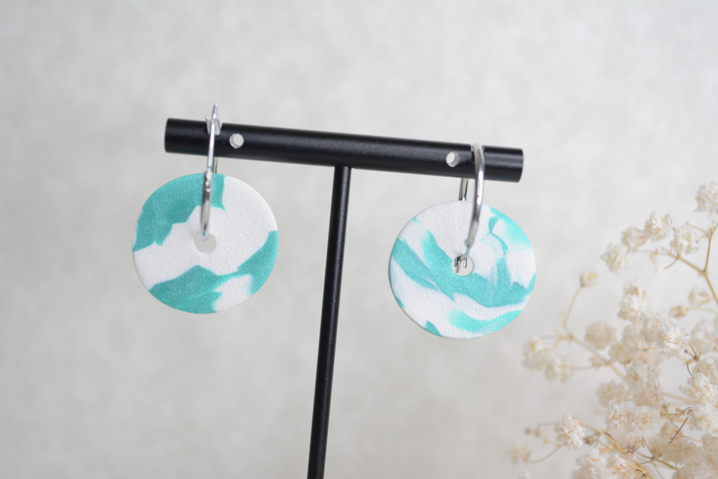 Circle Hoop earrings