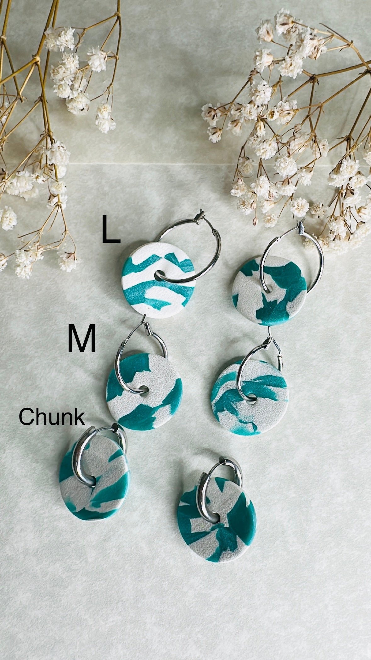 Circle Hoop earrings