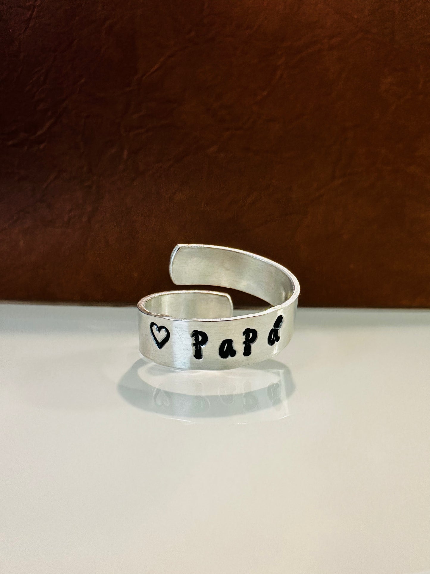 Papá adjustable ring