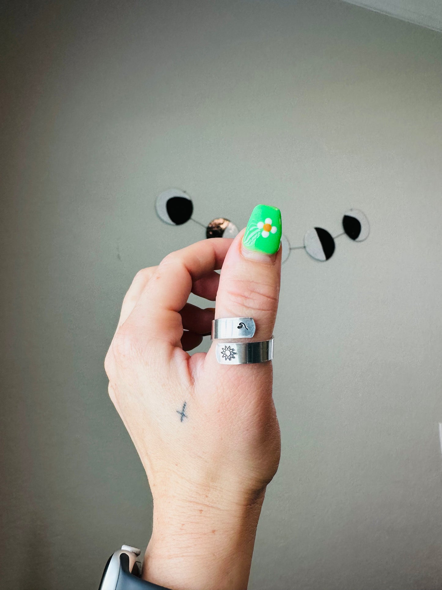 Papá adjustable ring