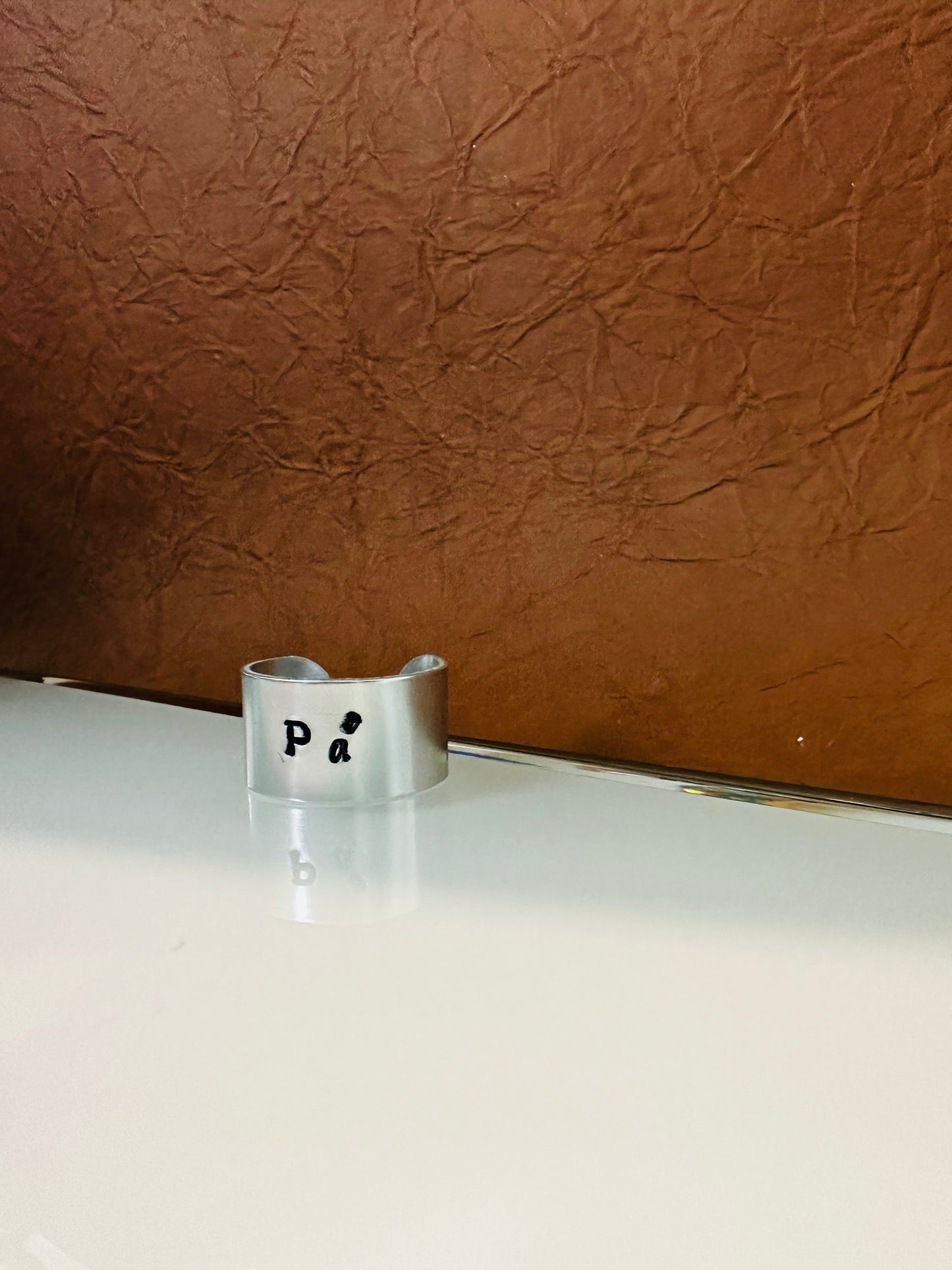 Papá adjustable ring