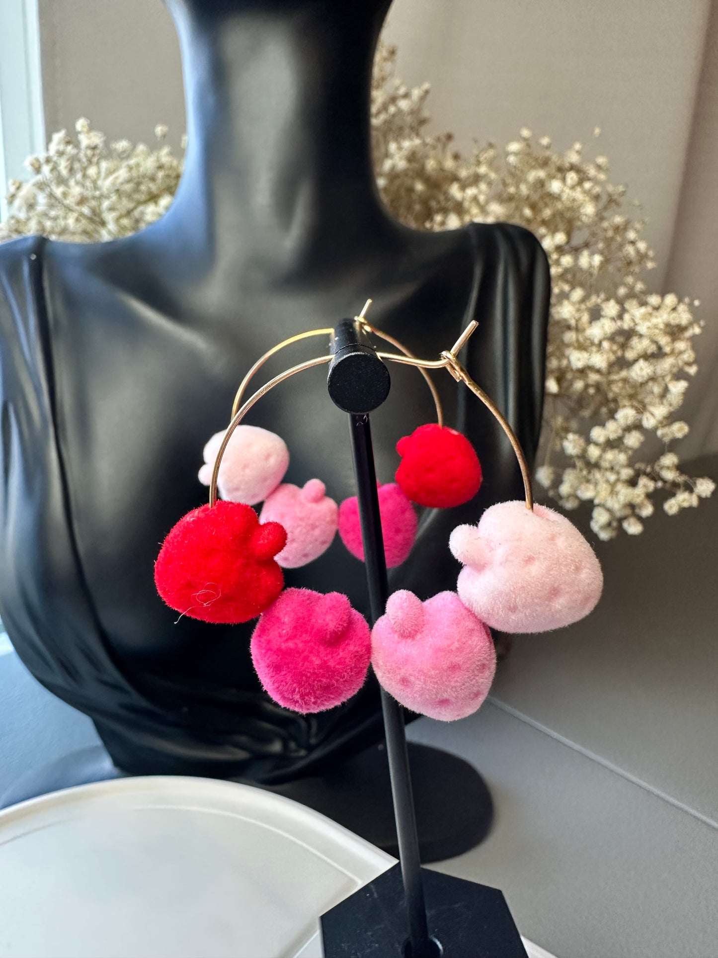 Strawberries hoops