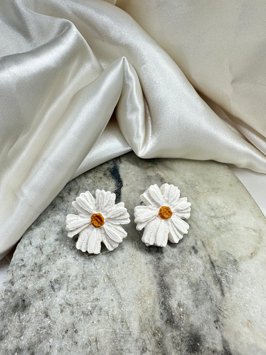white sunflower