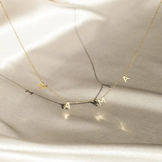 MAMA necklace (Gold and Silver)