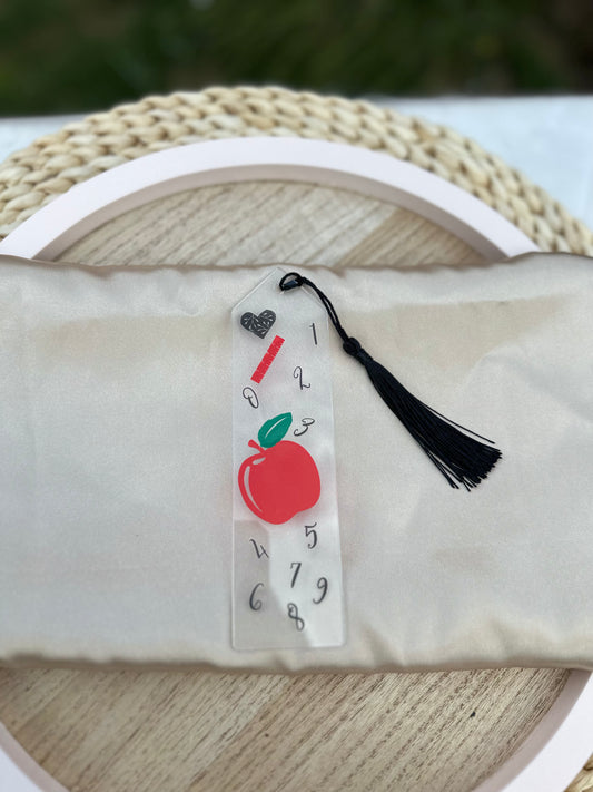 Acrylic bookmarks (teacher week)