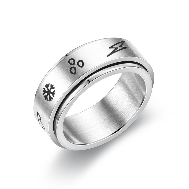 Nature ring / Spinner ring.