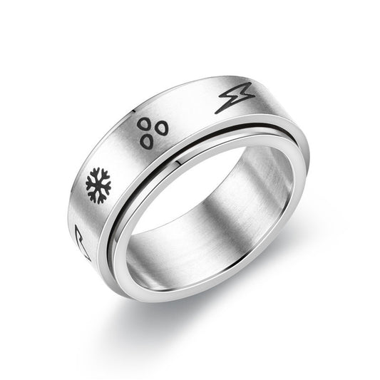 Nature ring / Spinner ring.
