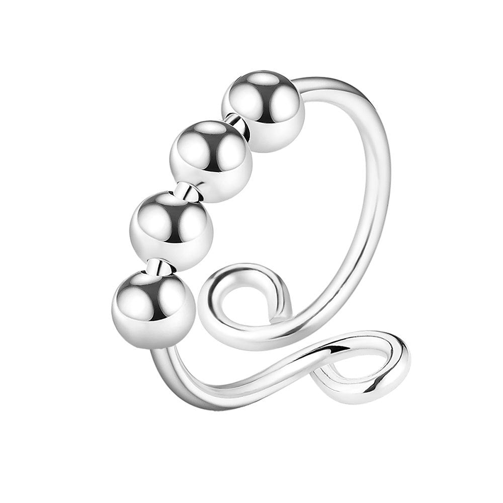 s925, spinner beads, adjustable